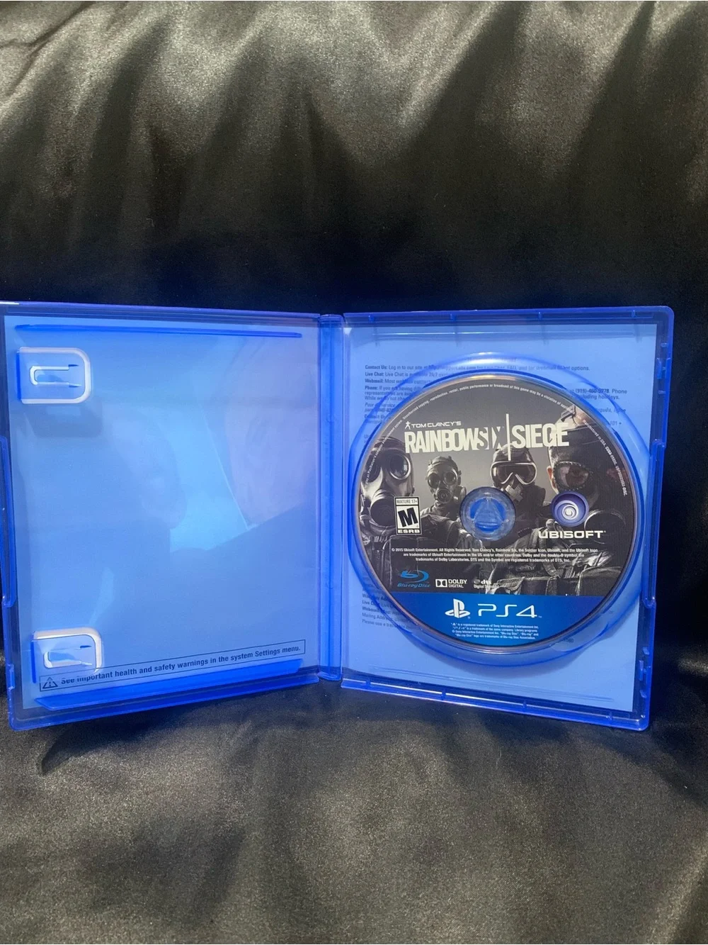 Tom Clancy’s RAINBOW SIX SIEGE Year 2 Gold Edition PS4 Video Game Rated M EUC