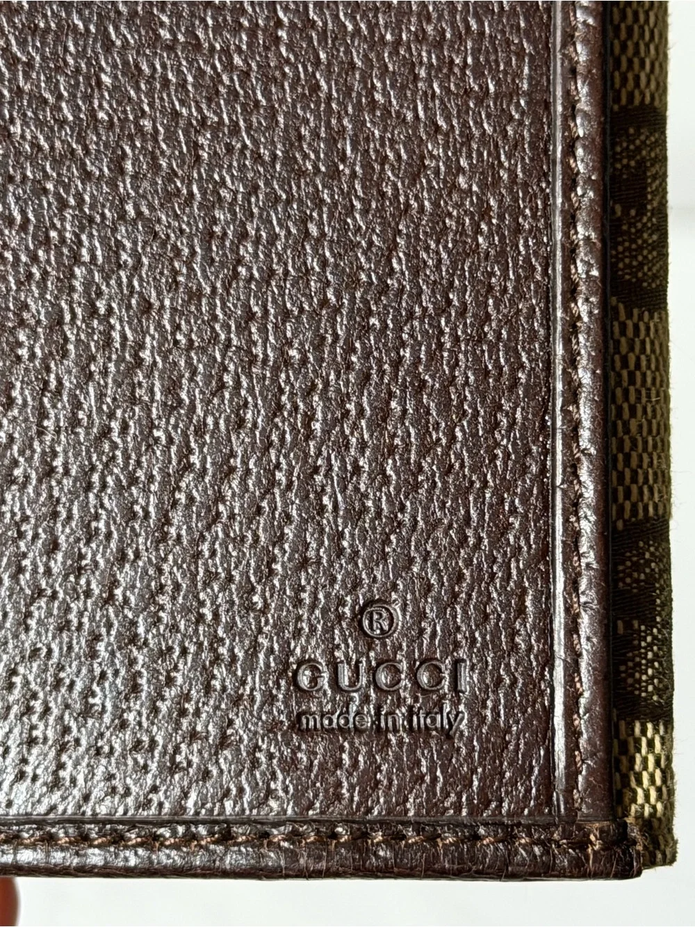 Gucci GG monogram eclipse continental wallet