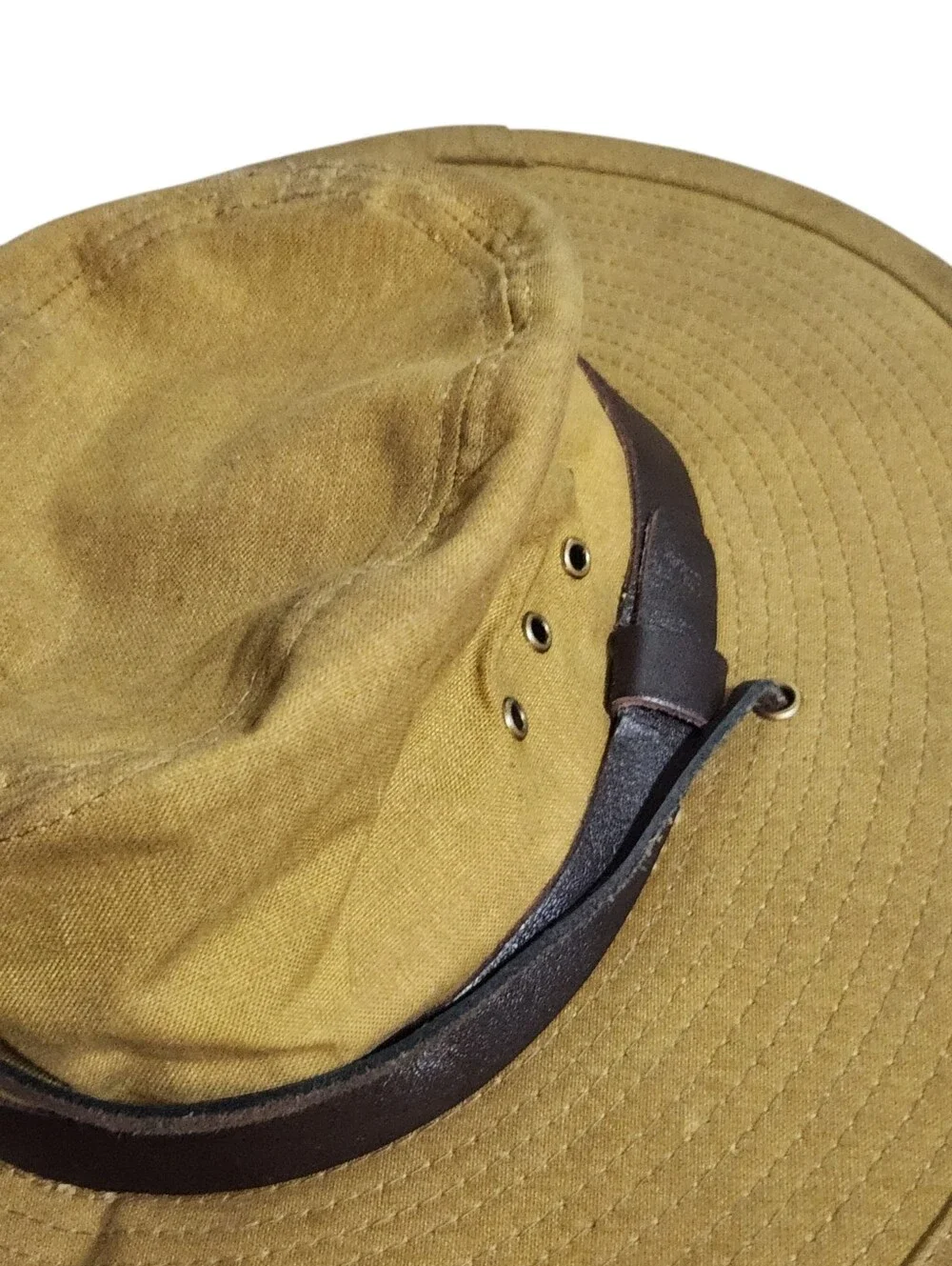 Filson Tin Bush Packer Hat Dark Tan Boonie Safari Outdoor Heritage Hiking