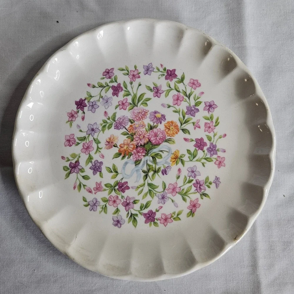 Vintage WS George Bolera Fiesta Bread Plate 6.5