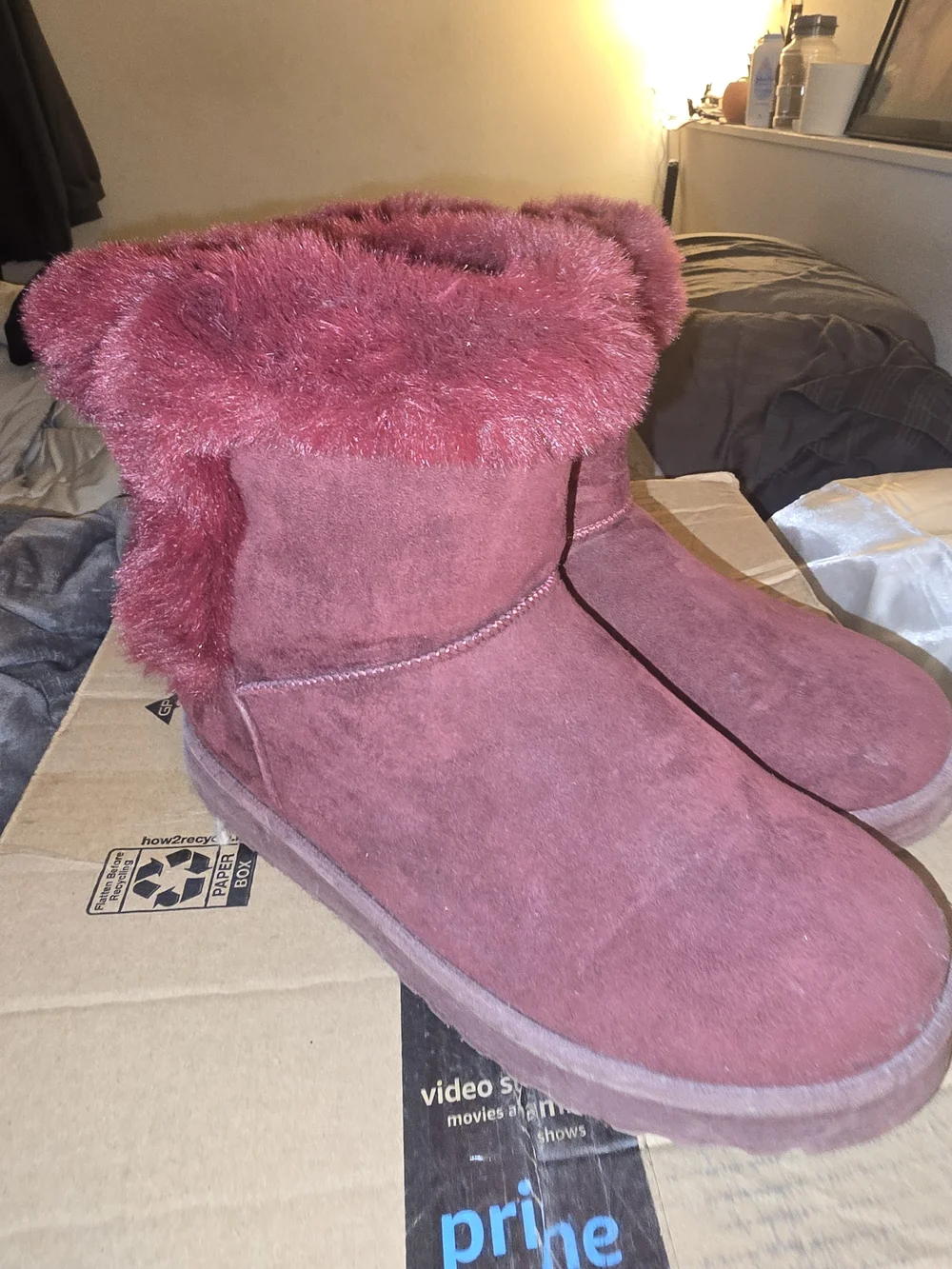 Kohls warm faux