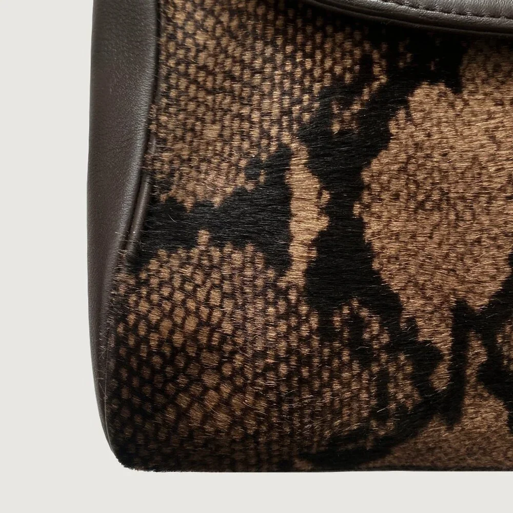 Tory Burch Resin Top Snakeprint Bag