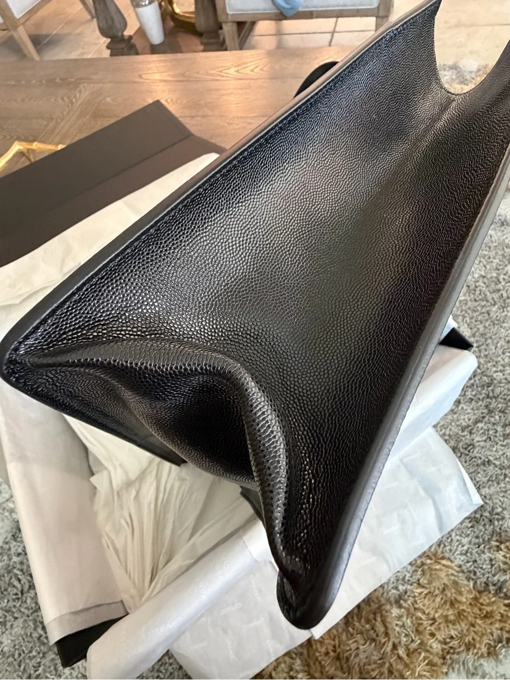 CHANEL luxury black