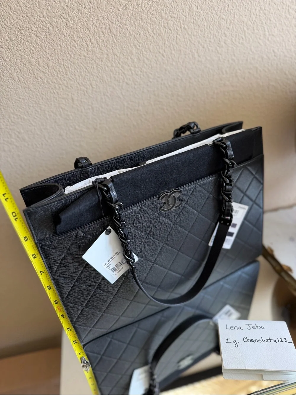 CHANEL luxury black