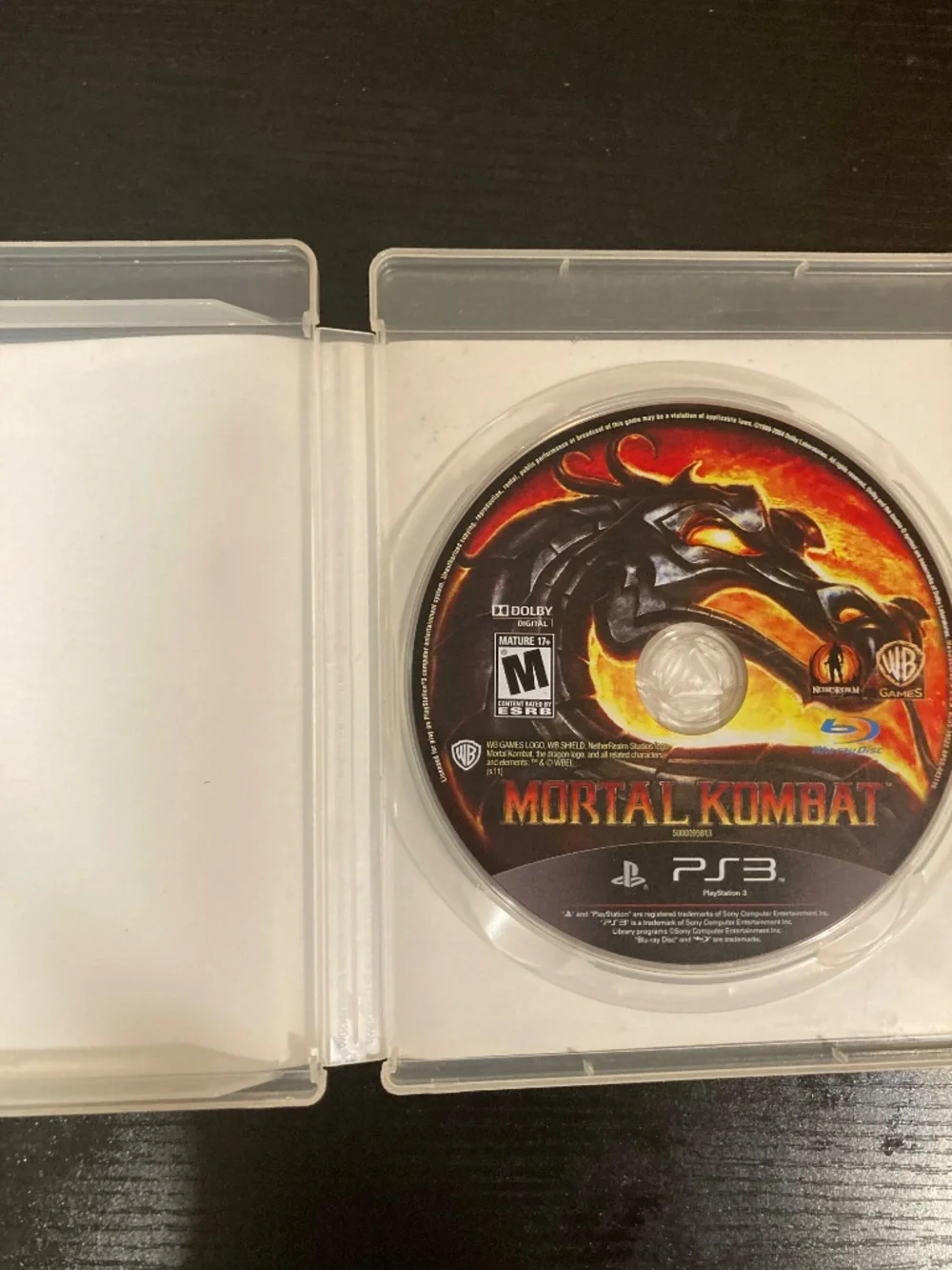 Mortal Kombat (Sony PlayStation 3, 2011)