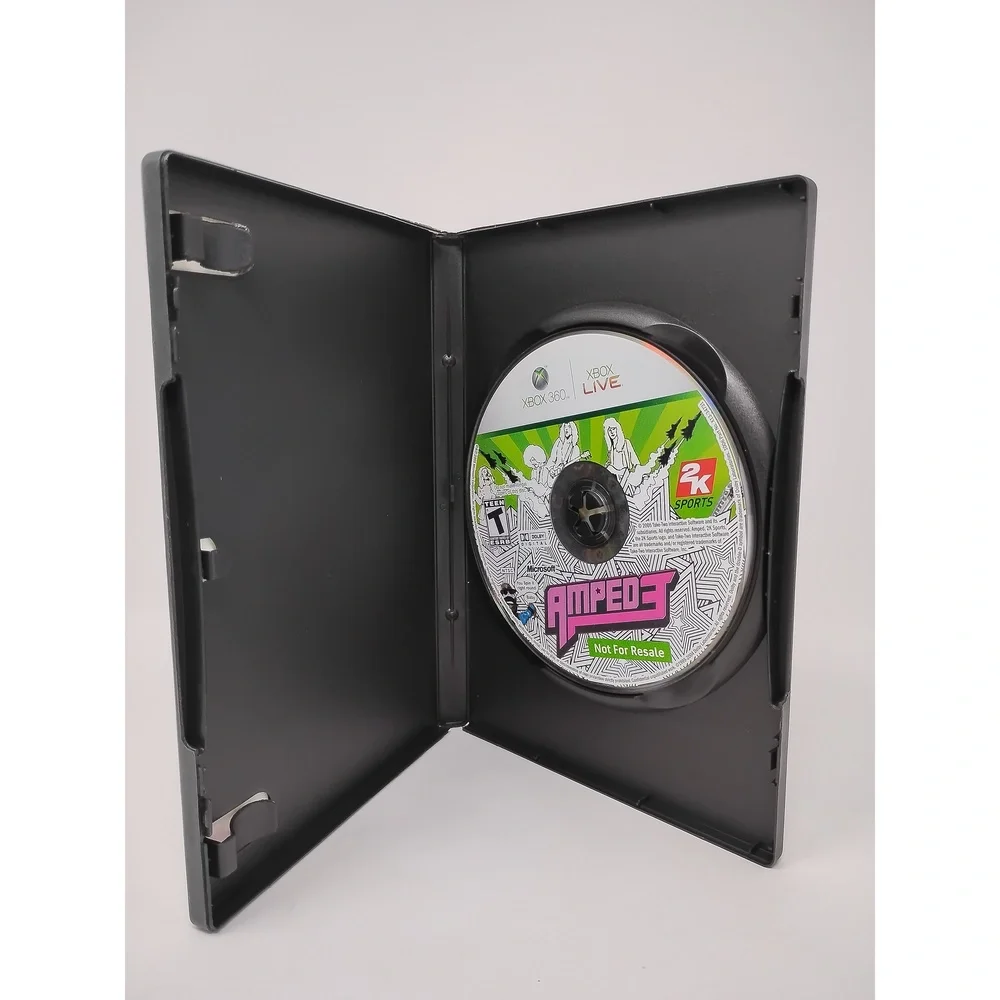 2K Sports Amped 3 Xbox 360 Video Game Snowboarding Simulator Arcade Extreme Gear
