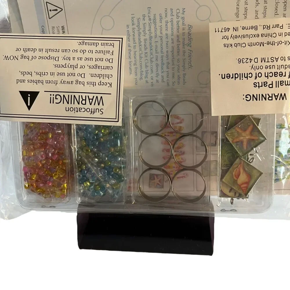Simply Beads party glass