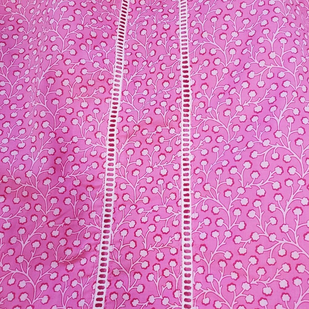 French Connection Girl's Pink Ruffle Summer Dress M