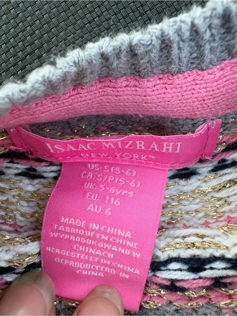 Isaac Mizrahi soft knit