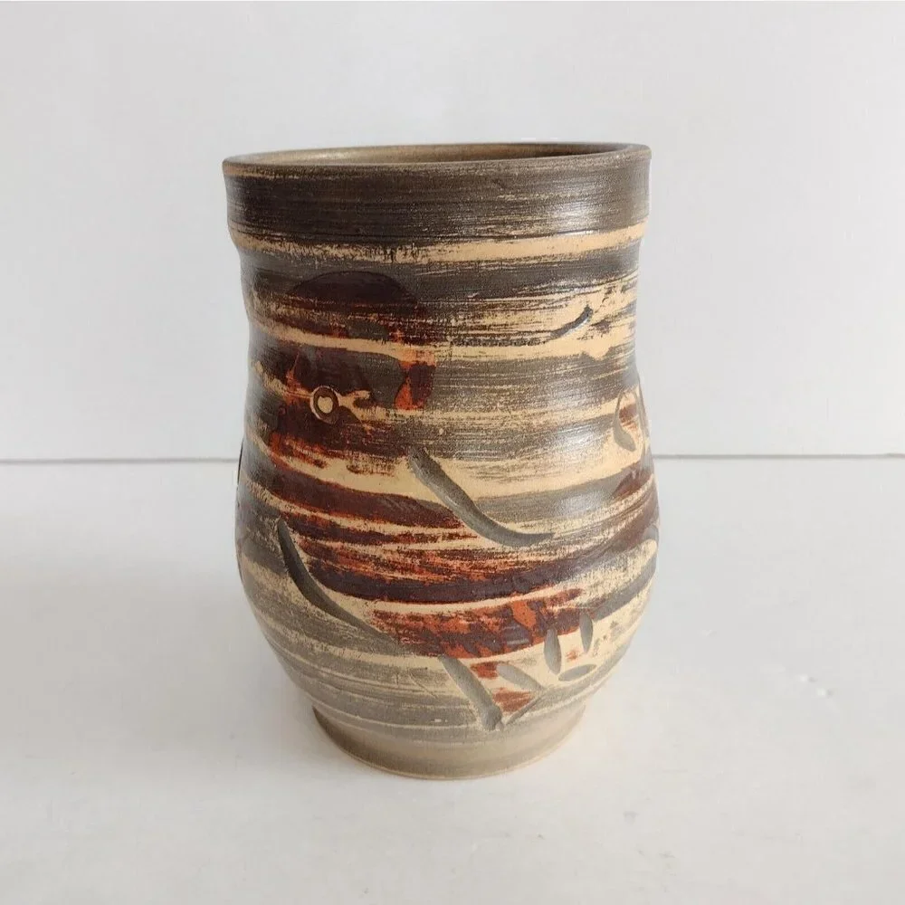 Studio Pottery vintage signed