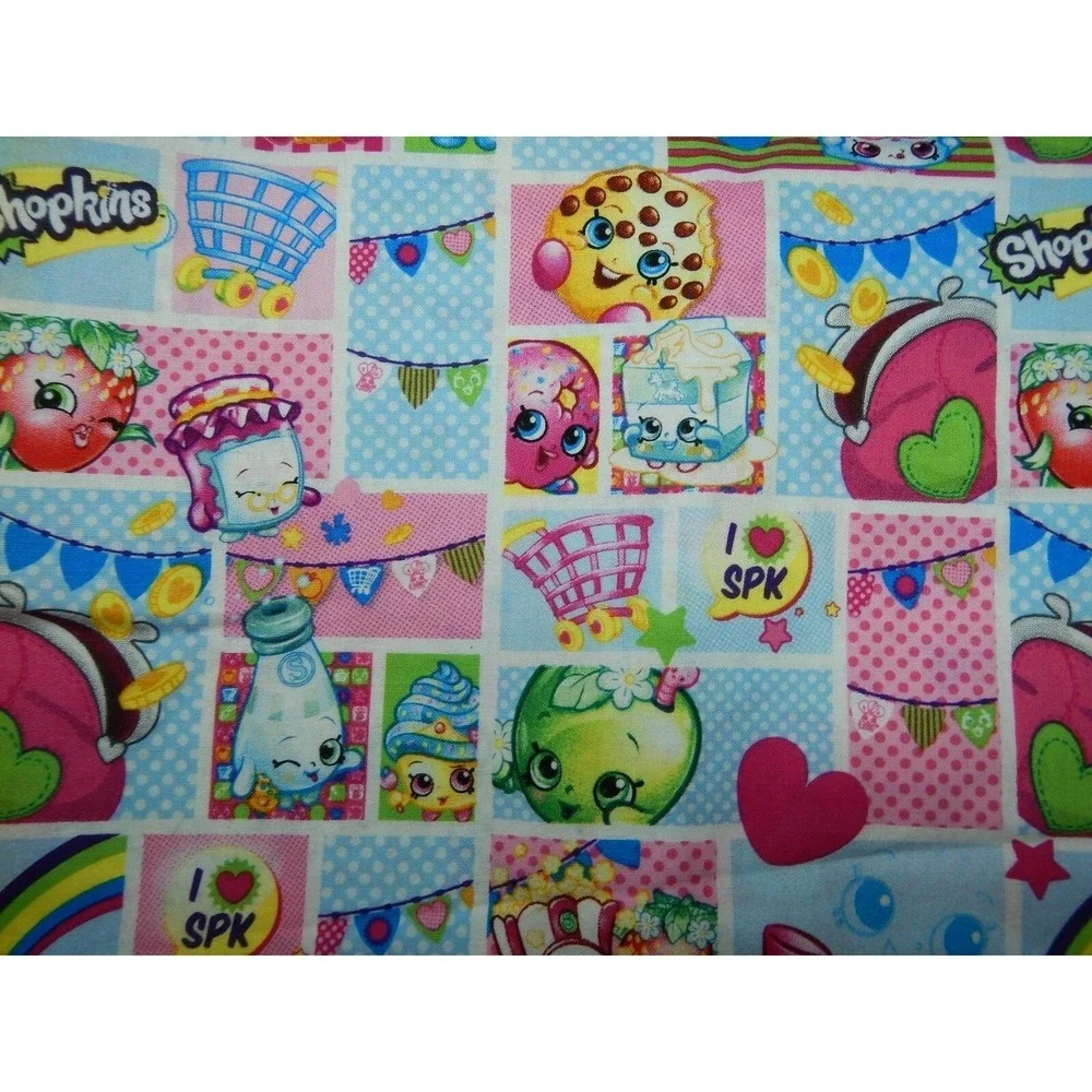 New Shopkins Cotton Fabric by the Yard‎ (1 Yard - 36