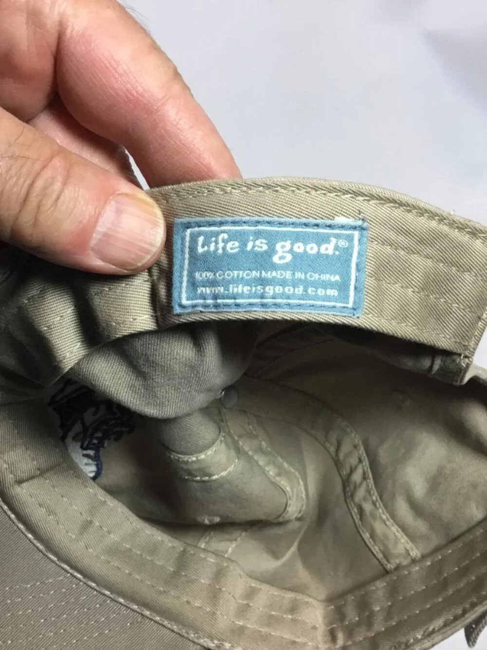 Life Is Good this hat