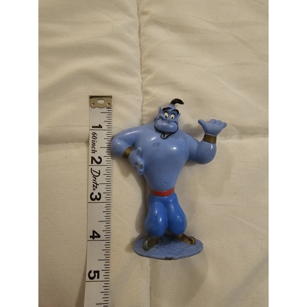 Vintage Disney Aladdin Genie Lot Parade Leader & Blue Genie PVC Mattel 1992–1993
