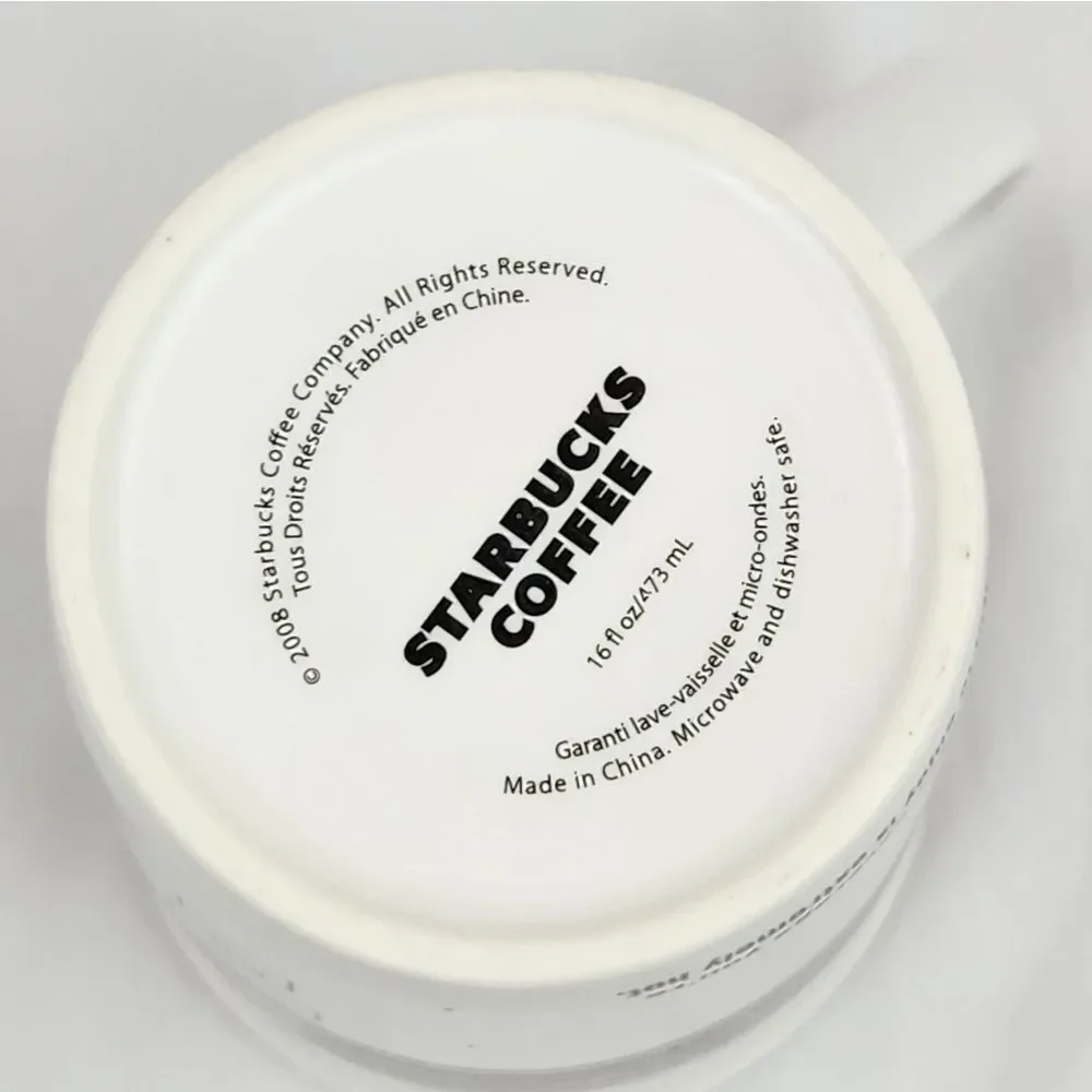 Starbucks 16oz 2008