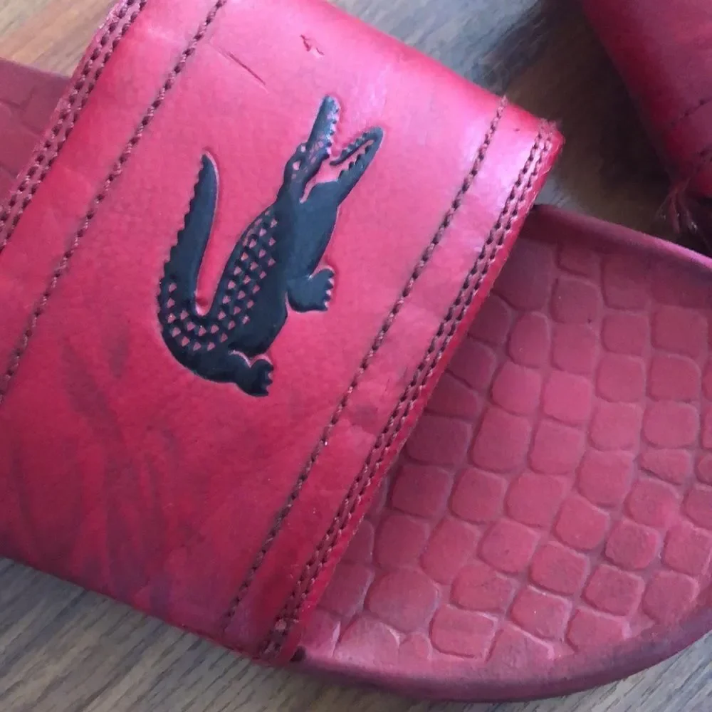Lacoste men’s red