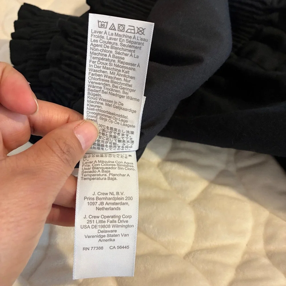 J. Crew flat waist