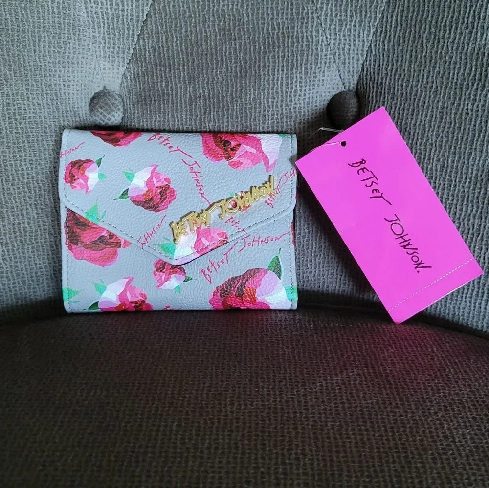 Betsey Johnson XO Lana Flap Wallet- NWT