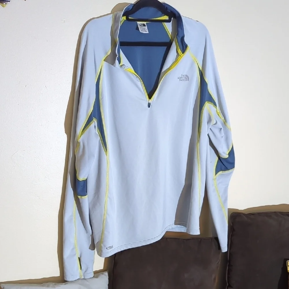 The North Face blue pullover