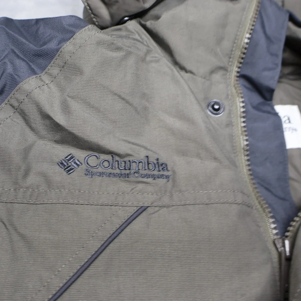 Columbia Down Jacket Kids 10/12 Gray Bugaboo Insulated Ski Snow Winter Parka