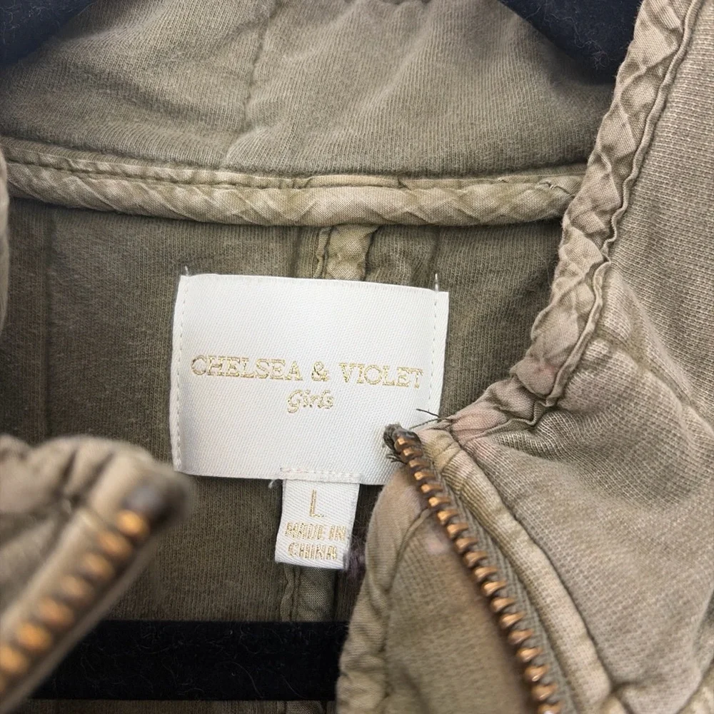 Olive‎ Quilted Jacket