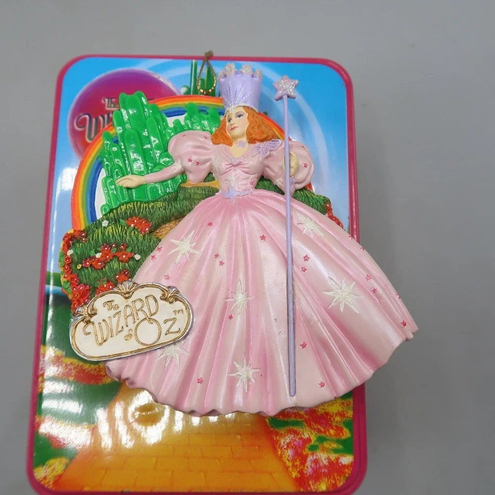 The Wizard of Oz Glinda Hanging Ornament Magnet Music Box Company in Tin