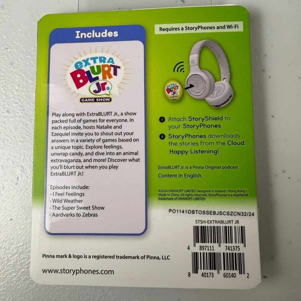 StoryShield keywords storyphones