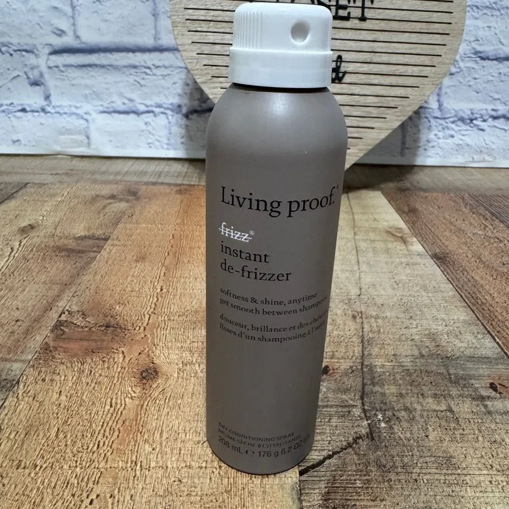 Living Proof No Frizz Instant De-Frizzer Dry Conditioning Spray new unused