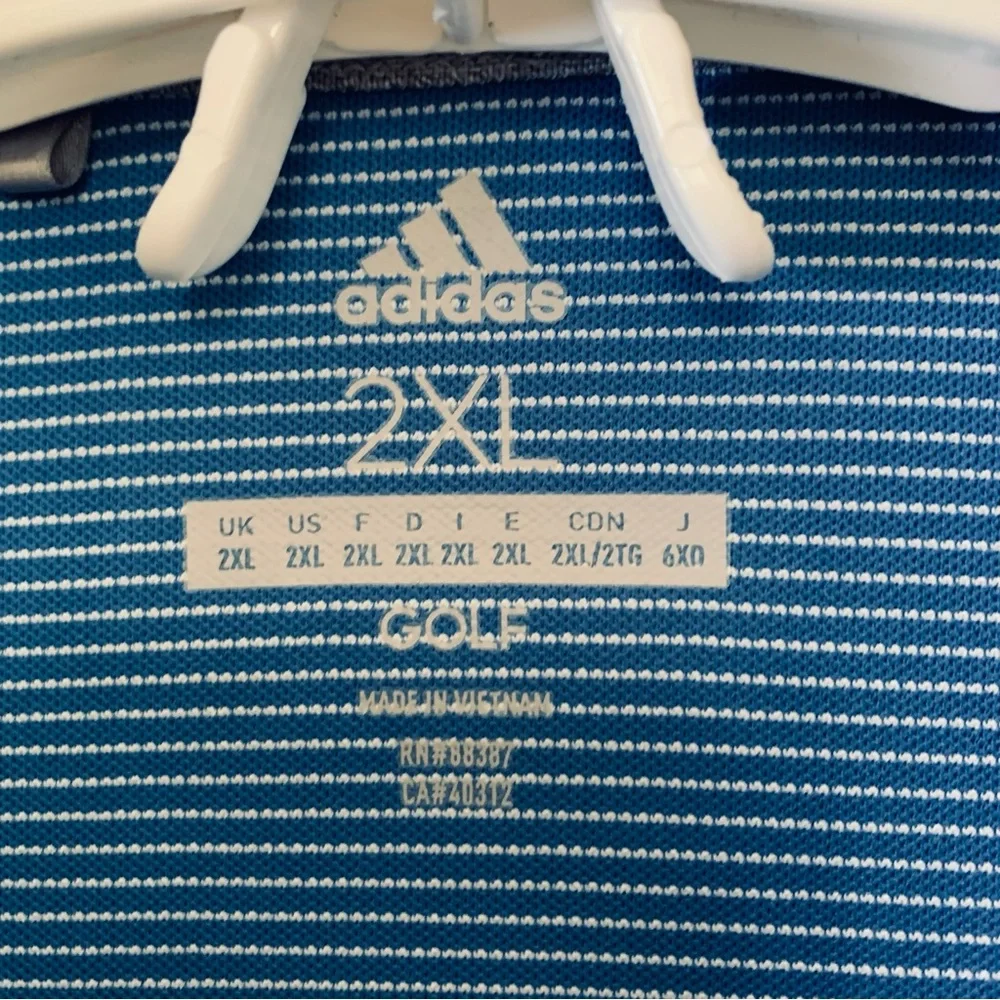 adidas golf polo