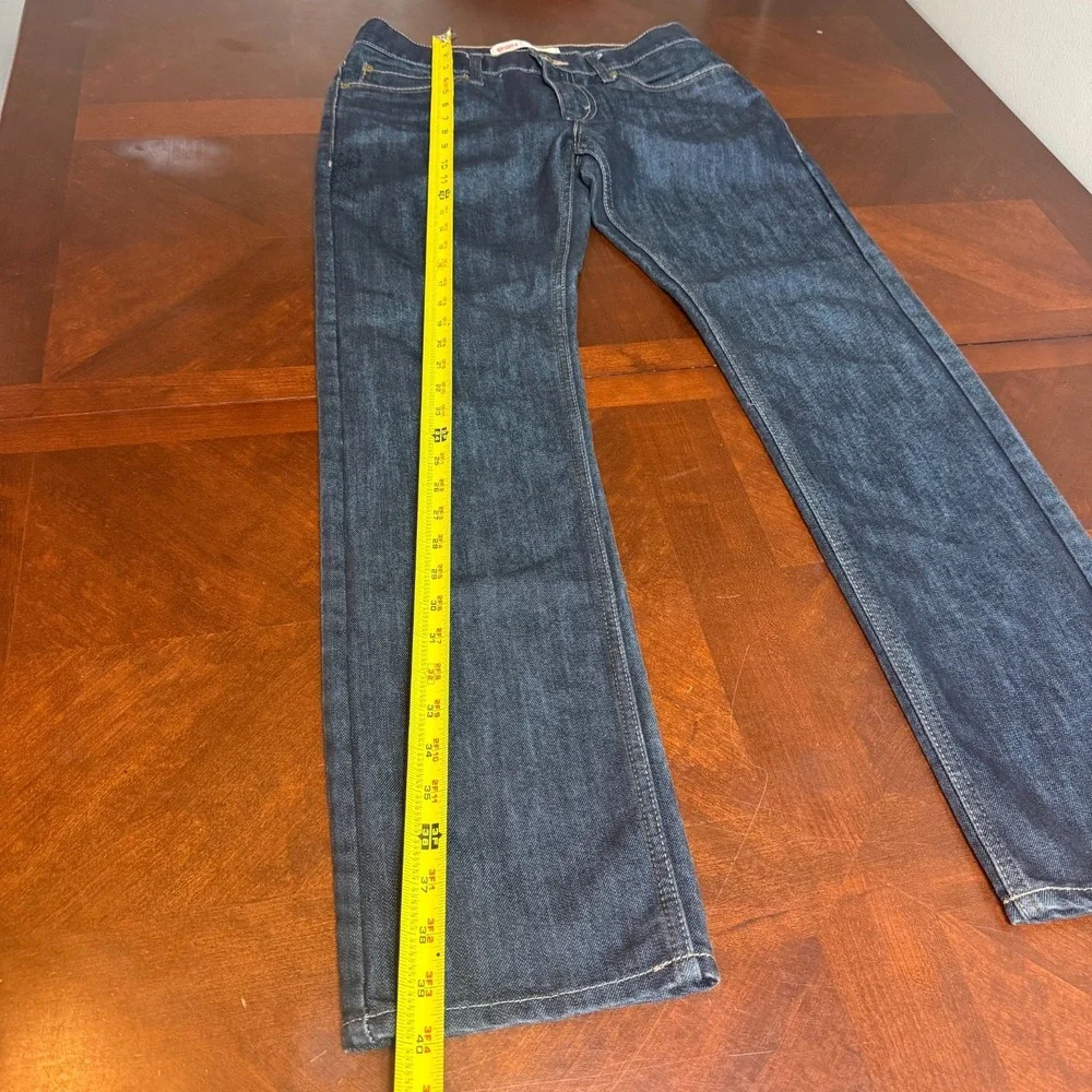 Levi's 511 Slim Fit Dark Wash Jeans Men's W30 L30‎ Straight Denim Pants