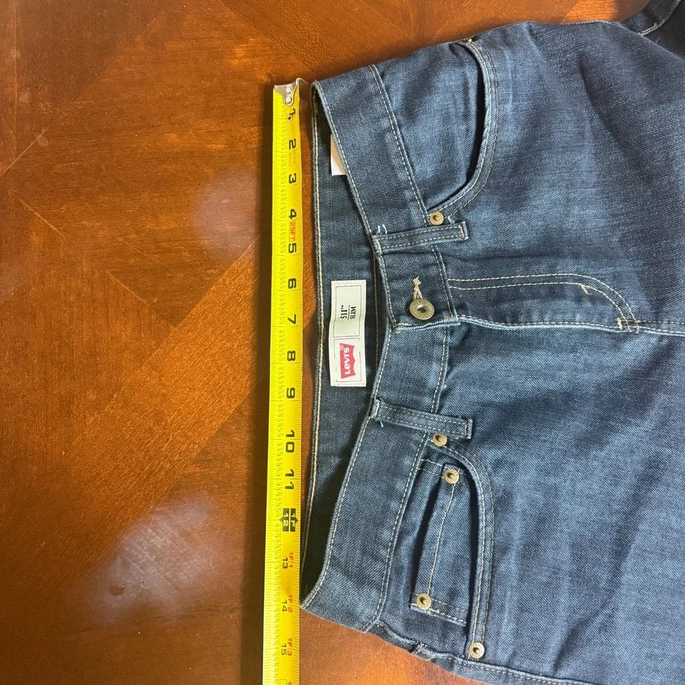 Levi's 511 Slim Fit Dark Wash Jeans Men's W30 L30‎ Straight Denim Pants