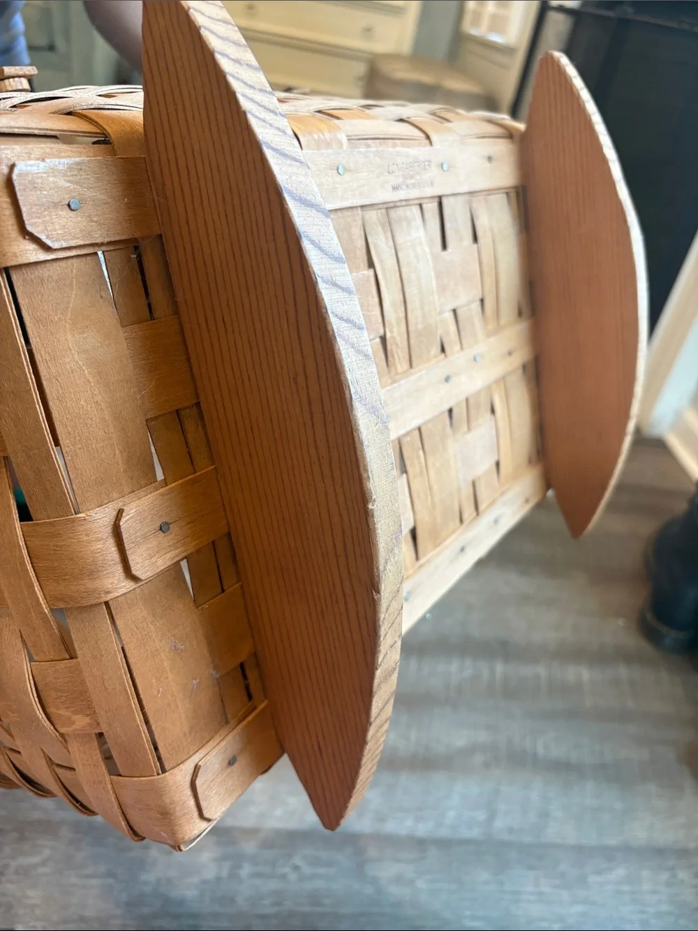 Longaberger rocking cradle