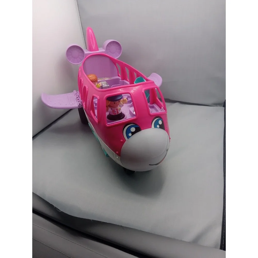 Fisher-Price Little People Barbie Toddler Toy‎ Little Dream Plane 2 People