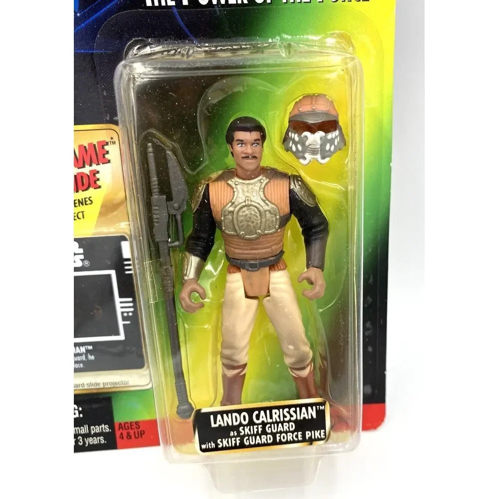 Vtg Sealed Star Wars Power of Force Freeze Frame Lando Calrissian as Skiff Guard