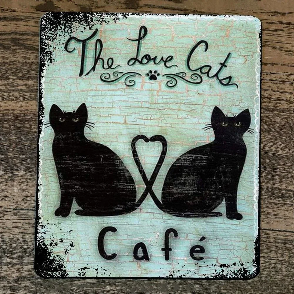 Mouse‎ Pad Love Cats Cafe