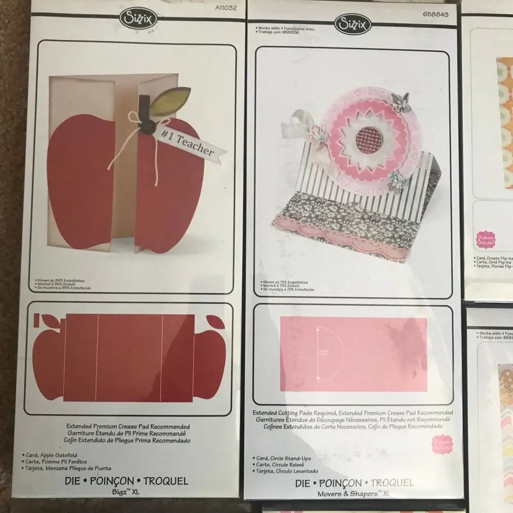 Sizzix lot unused