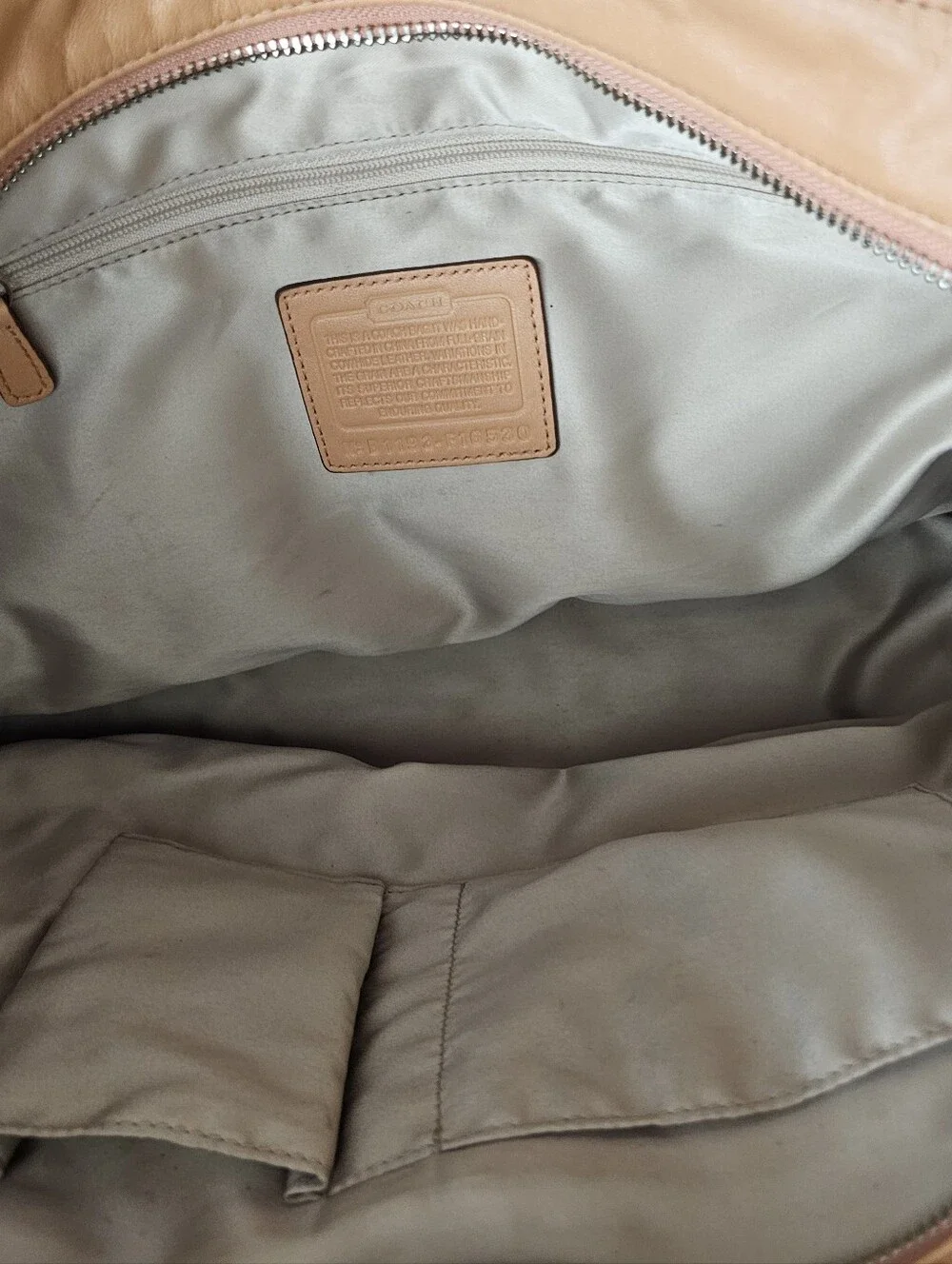 Coach stylish peach
