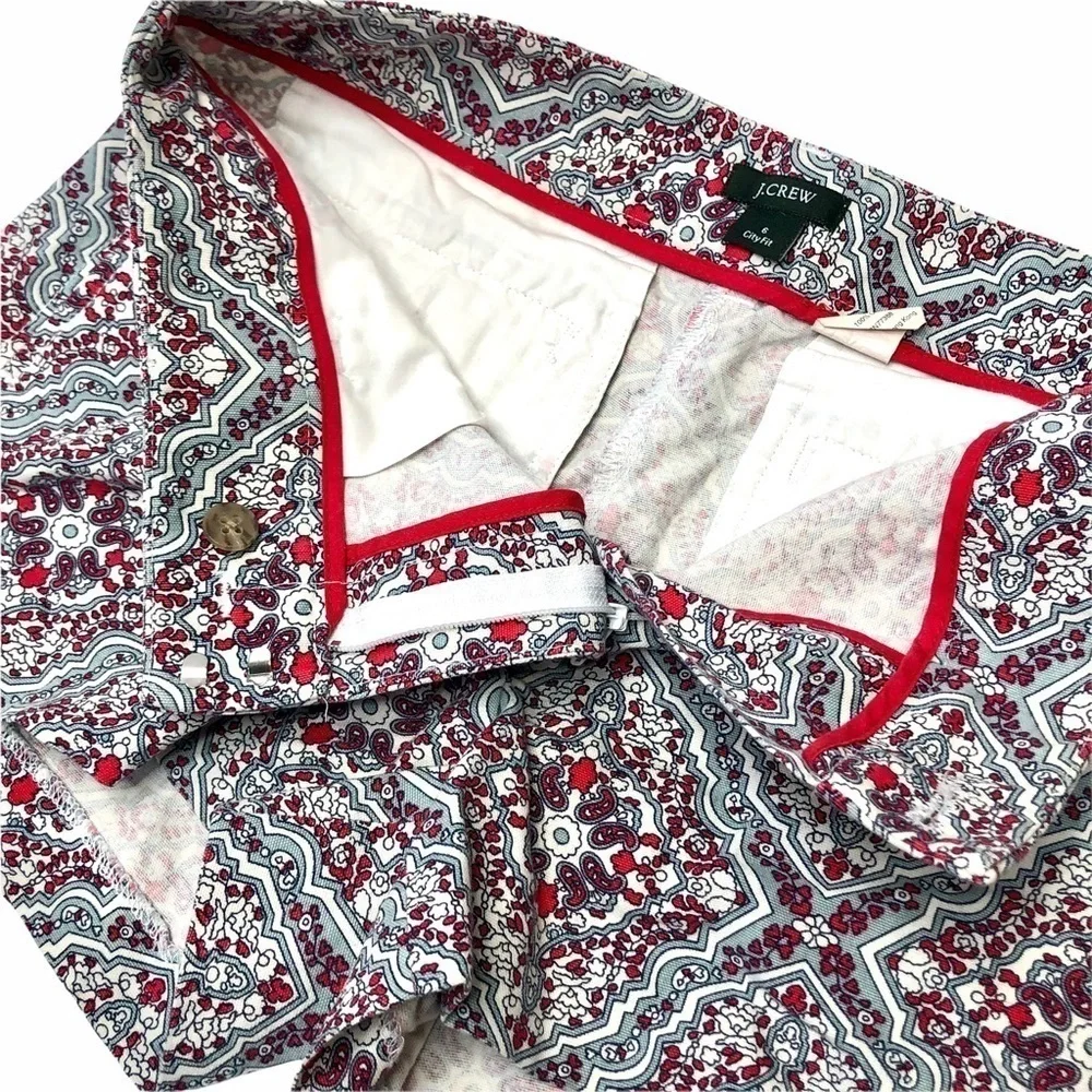 J. Crew 3” print fit