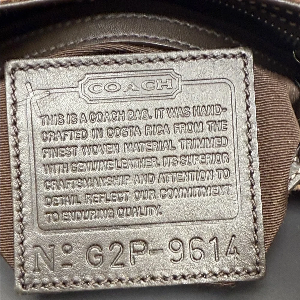 Coach chic shoulder