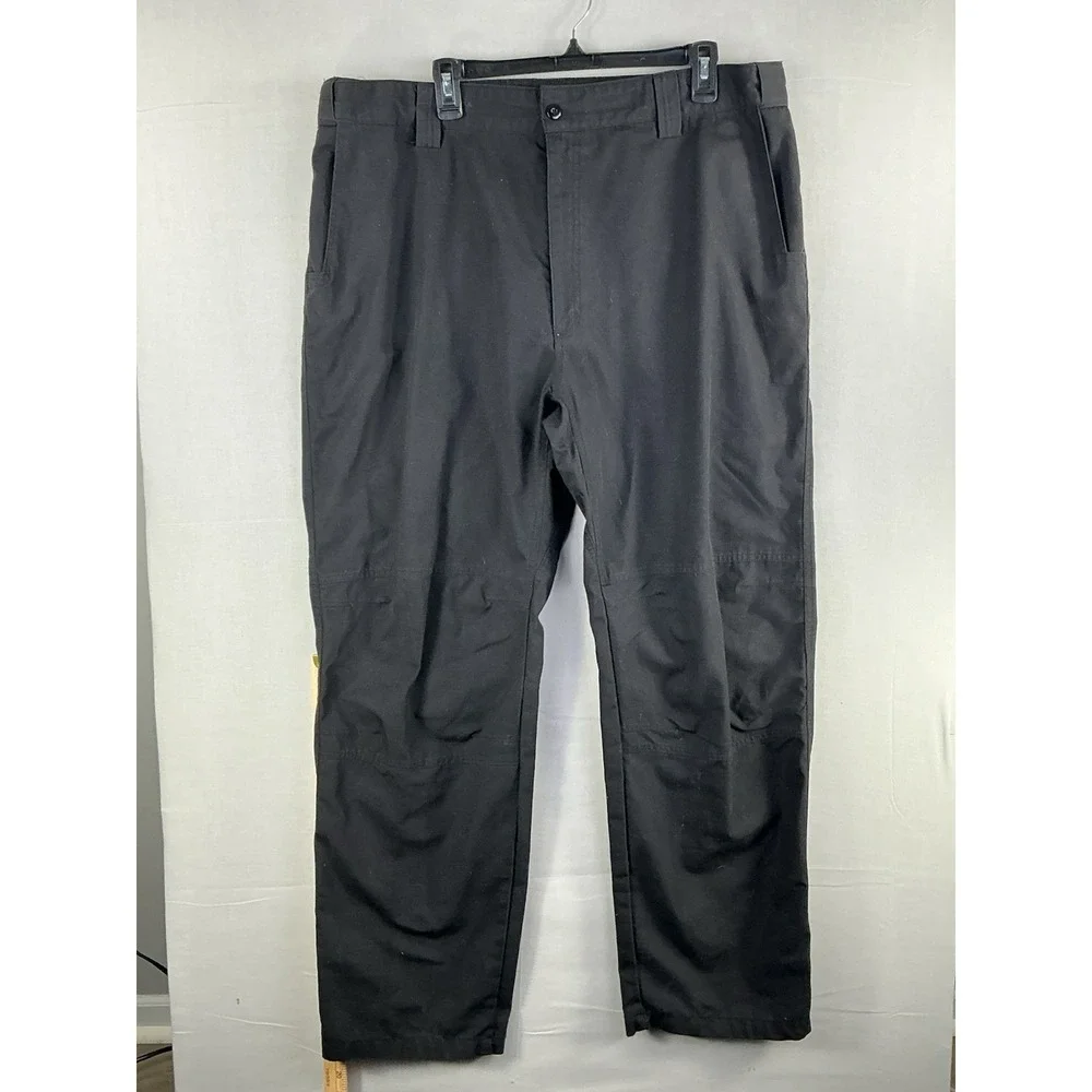 Blauer Men's Black Work Pants Size 41–42x32 Polyester Cotton Uniform