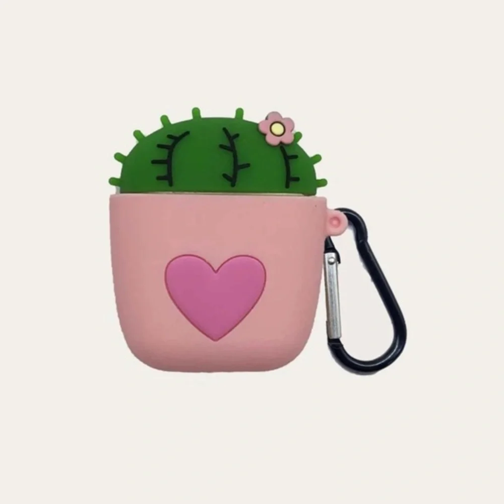 Flower Ball Cactus Potted Plant AirPods‎ Case