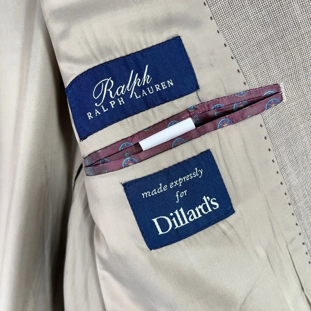 Ralph Lauren Wool Blazer Mens‎ 48R Performance Sport Coat Professional Formal
