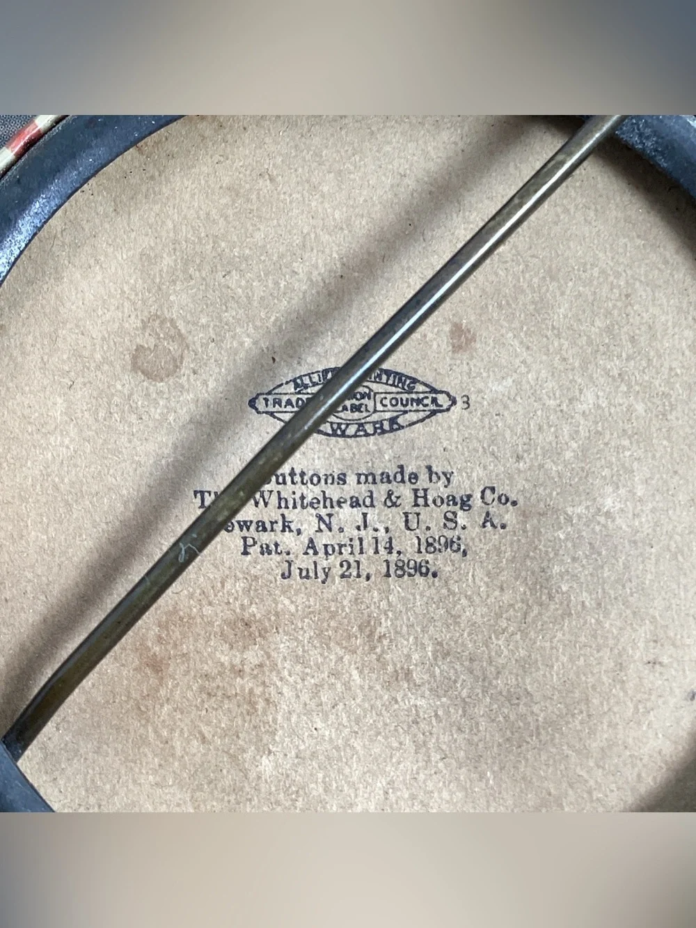 Antique souvenir celluloid
