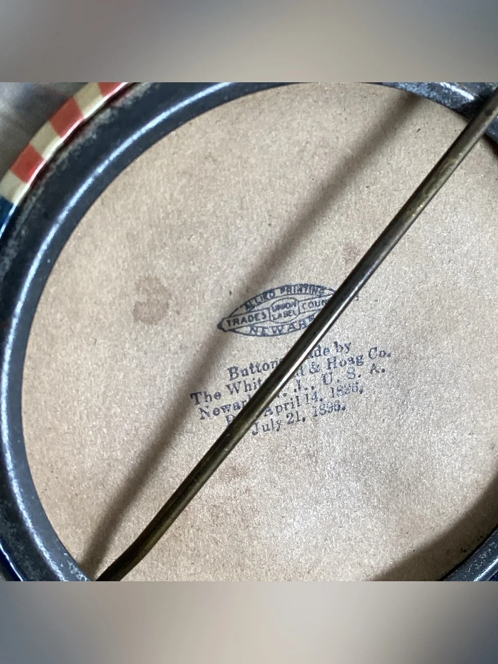 Antique souvenir celluloid
