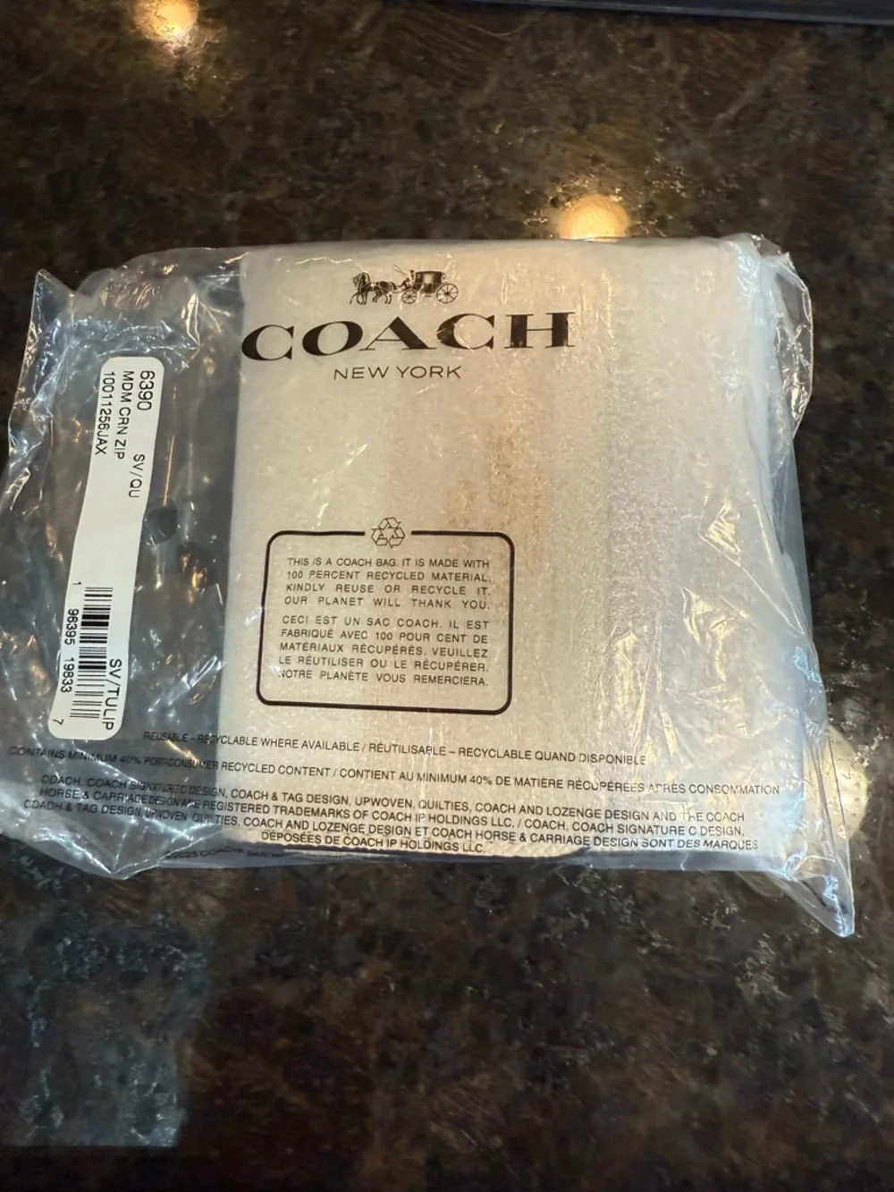 Coach compact wallet