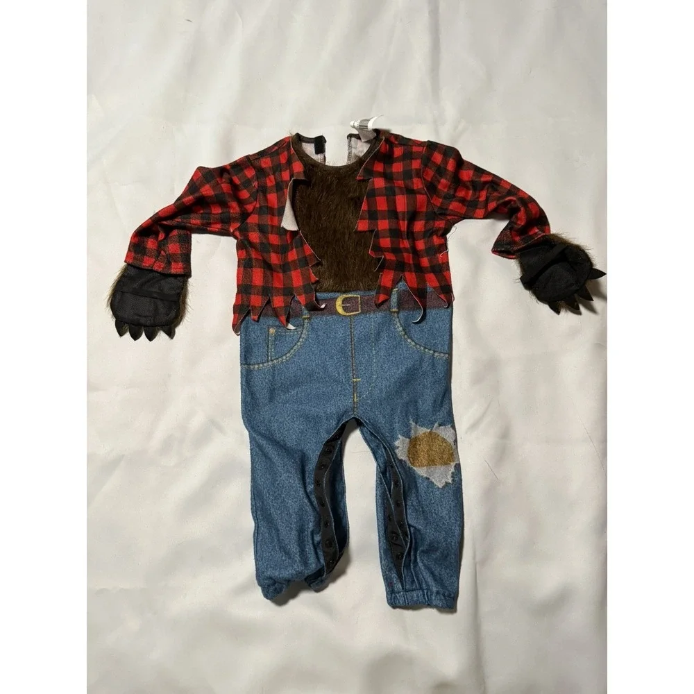 Werewolf Costume Toddlers 2t halloween dress‎ up