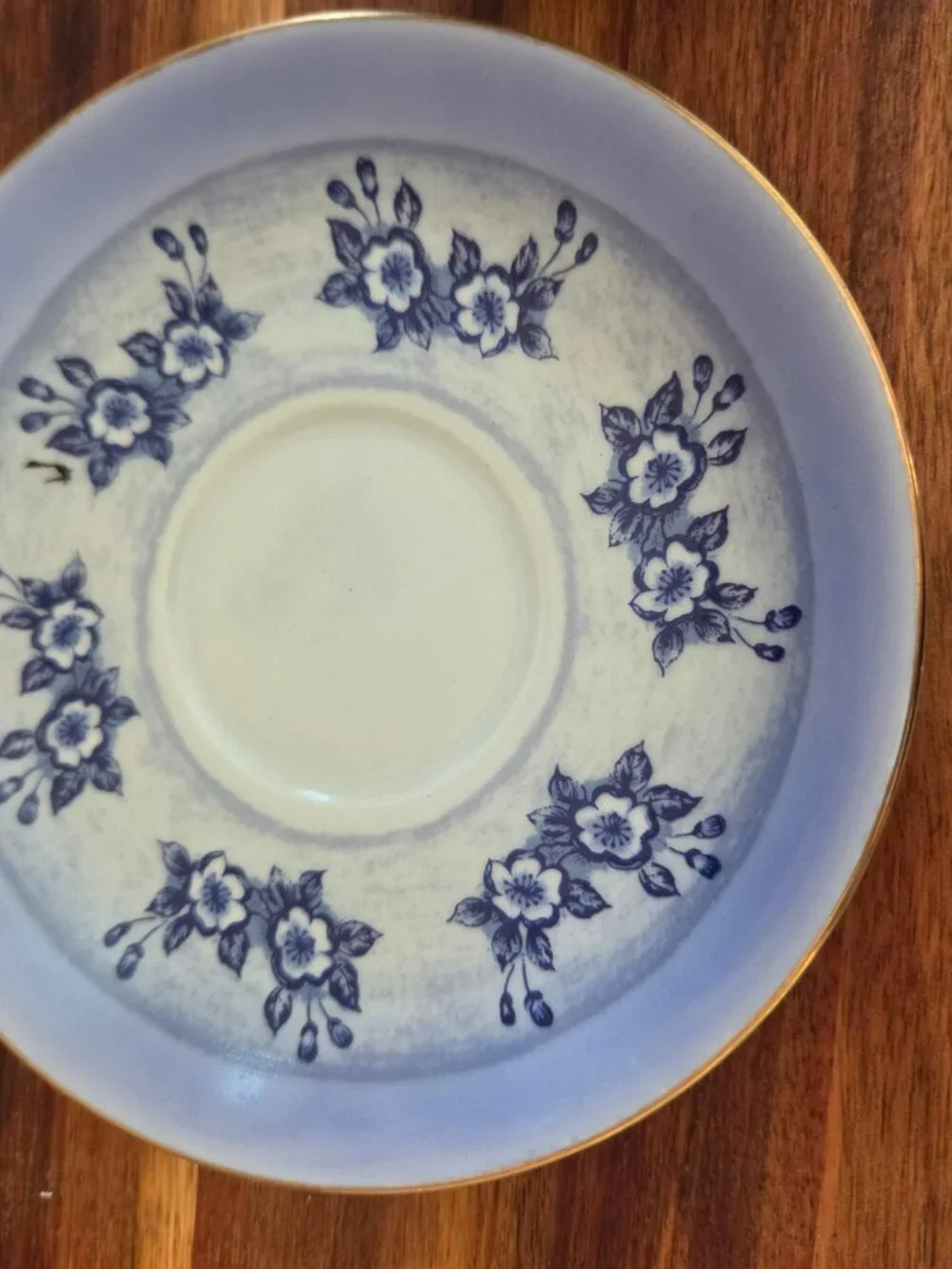 Vintage teacup praying