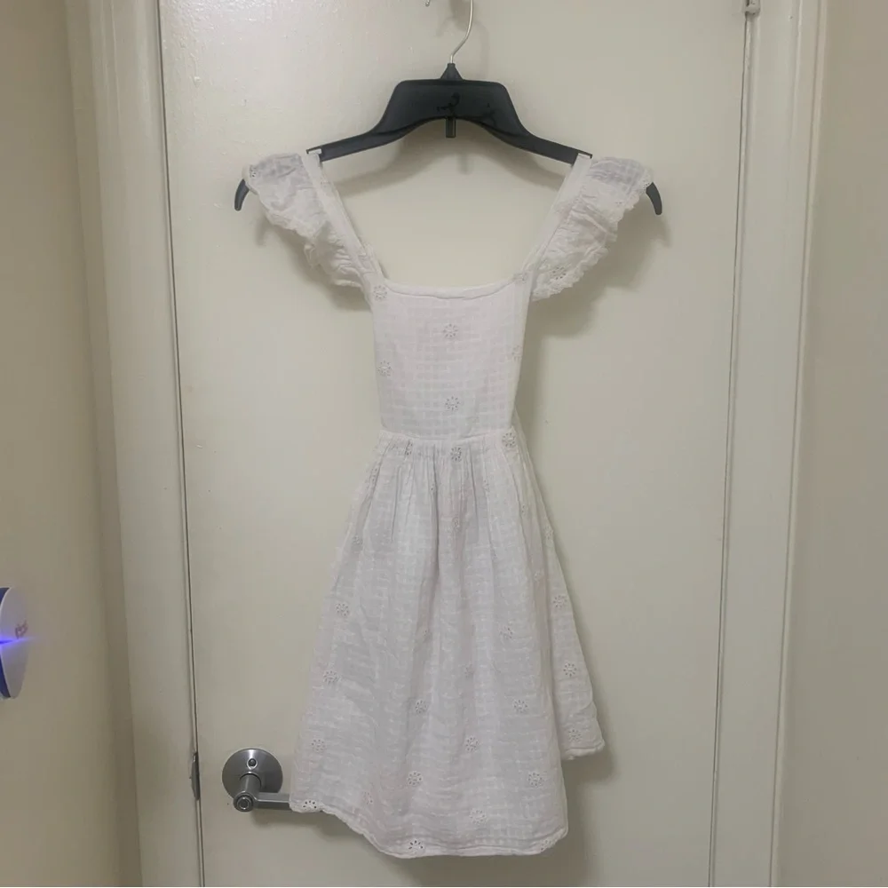 Cat & Jack White Eyelet Dress