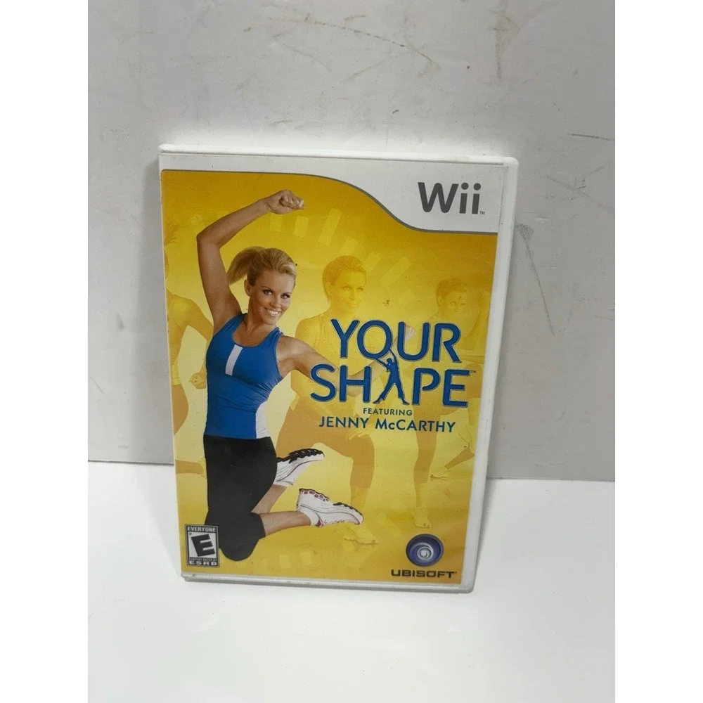 Your Shape Featuring Jenny McCarthy (Nintendo Wii)‎ Complete with Manual