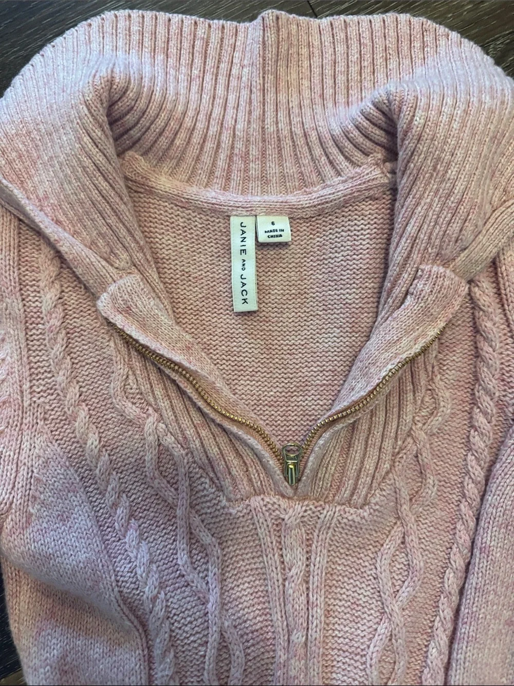 Janie and Jack cable knit