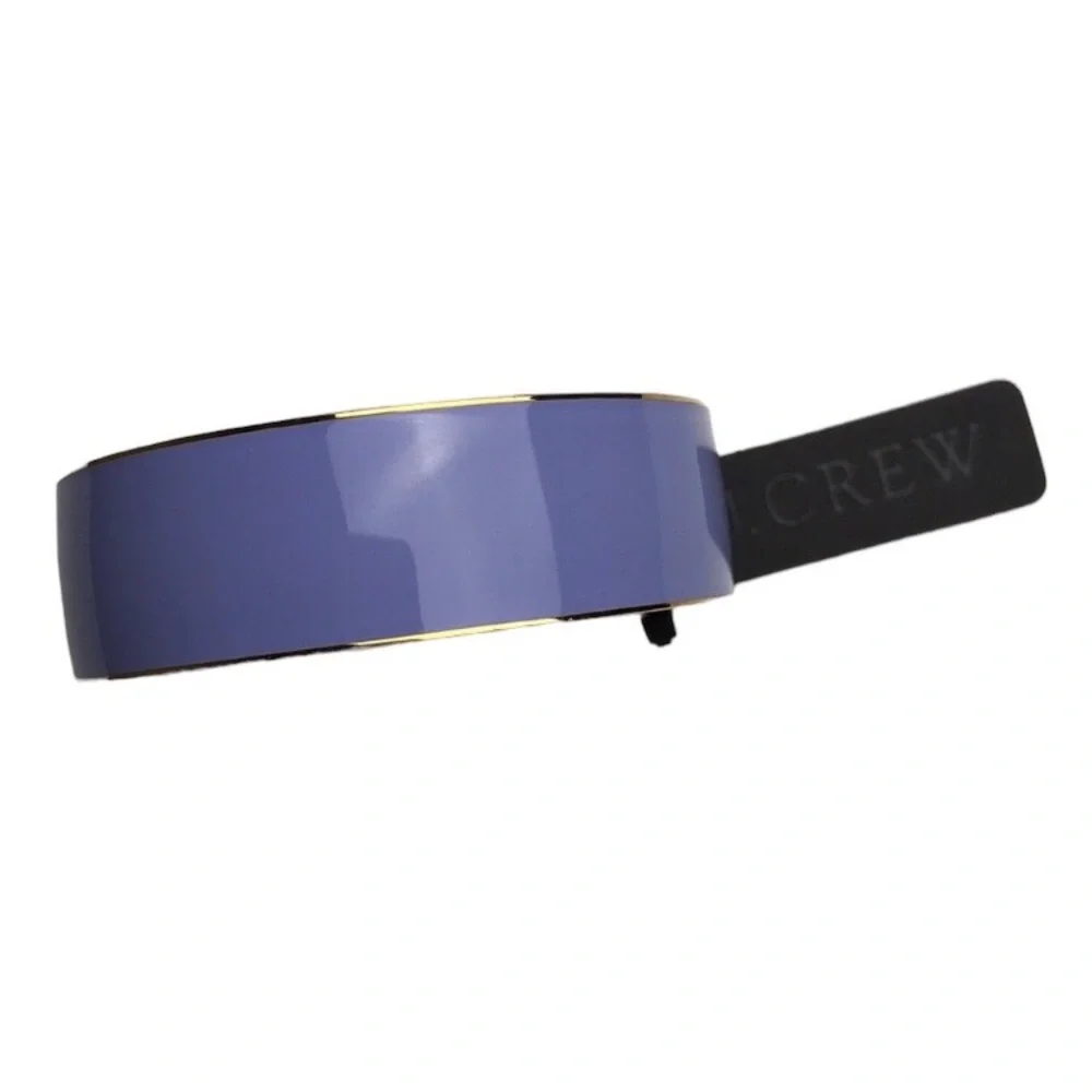 J. Crew Lavender & Gold Bangle Bracelet NWT